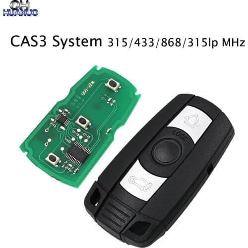 Remote Control For BMW 3 5 Series X1 X6 Z4 Smart Key 3 Button Remote Key Blade CAS3 3+ 868 315 434 315LPMhz ID46 Chip