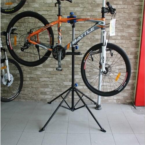 Bicycle mountain bike bicycle maintenance frame shop repair frame tripod hanging repair table cleaning