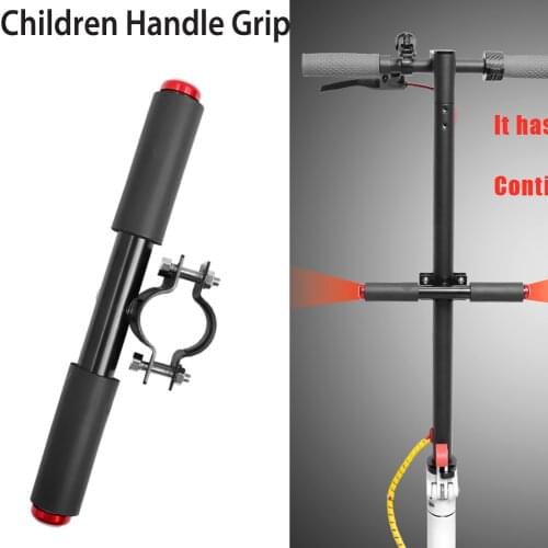 Electric Scooter Aluminium Alloy Kid Grip Adjustable Safety Handlebar Bar Children Handle Grip For Xiaomi M365/M365 Pro Accessor