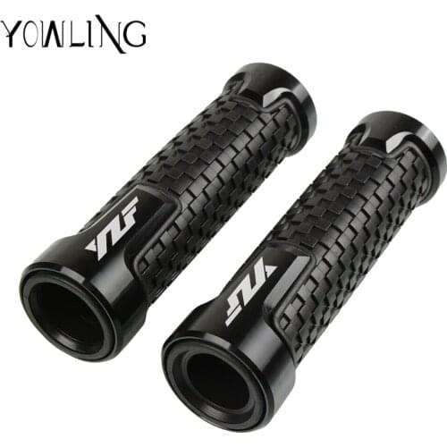 For YAMAHA YZF-R1 YZF-R6 YZFR1 YZFR6 YZF R1 R6 FZ1 FAZER 7/8" 22mm Motorcycle Handlebar Grip Motorbike Handle Hand Grips