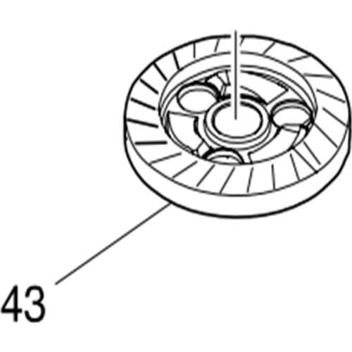 Gear FOR MAKITA DGA700 227562-5