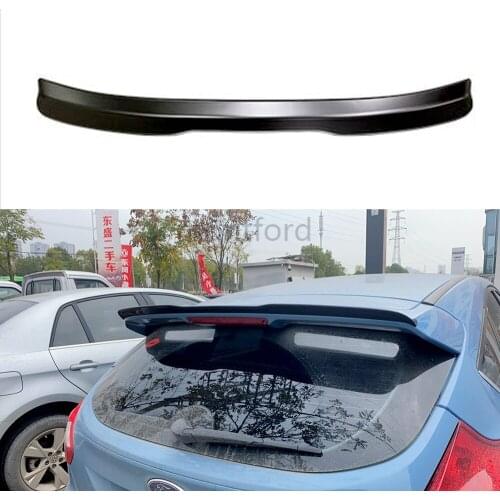 ABS Plastic Material BLACK Color Rear Trunk Wing Lip Rear Roof Spoiler Car Styling For Ford Focus ST SPOILER 2013 2015 2017