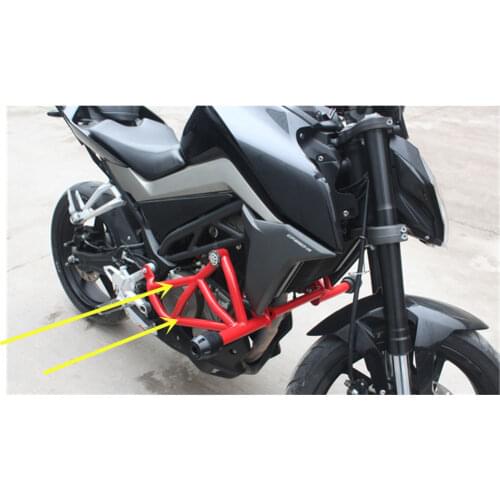 High Quality Motorcycle Side Safety Bumper Engine Guard Highway Crash Bar Protector For CFMOTO 250 NK CF NK250 CF250