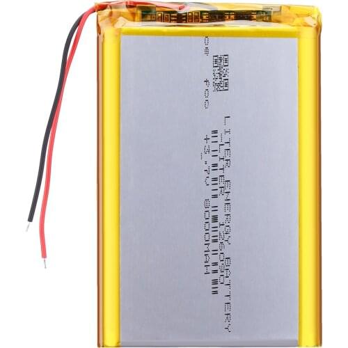 126090 3.7v 8000mAh lithium ion rechargeable Polymer battery Replacement With PCB for MP4 MP5 GPS POWER BANK Tablet MID Toys