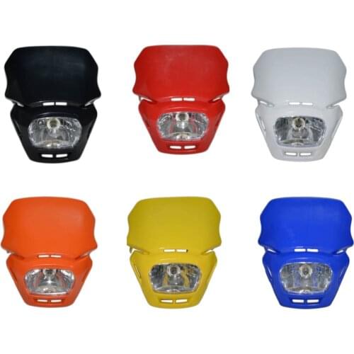 12V 20W New Style Universal Motorcycle Headlight Fairing Lighting Head Light for Enduro Light Headlamp