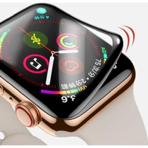 44MM 40MM Waterproof Screen Protector for Apple Watch 5 6 SE Screen Protector Series Glass For Apple Watch Glass 3 Iwatch