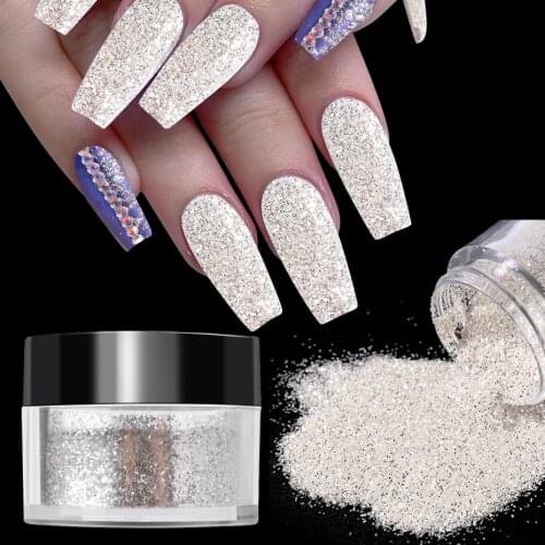 5ml Sparkly Glitter Sequins Nail Art Diamond Hexagon Flakes Powder Dust DIY Acrylic Nails Decorations For Manicure JI1851