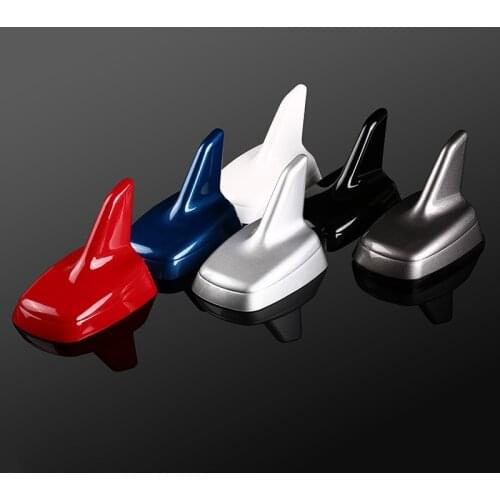 For Audi A3 A4 A6 A1 A5 A8 A4L A6L Q3 Q5 Q7 Shark Fin Antenna High Quality Shark Car Antenna Decoration Roof Antenna Accessories