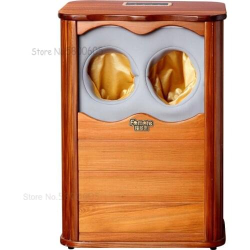 Far-infrared foot bath barrel steaming holographic energy spectrum health barrel steaming legs fumigation barrel foot bath woode