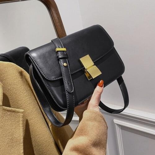 Burminsa Classic Box Small Crossbody Bags For Women Brand Designer Female Shoulder Bags High Quality Purses And Handbags 2021