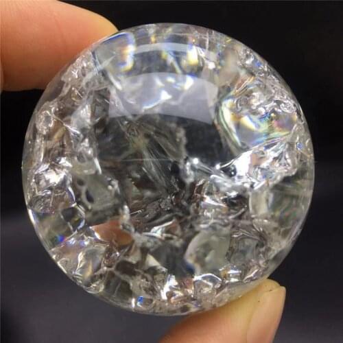 Crystal Ice Crack Ball Home Decorative Glass Marbles Water Fountain Humidifie Feng shui Balls