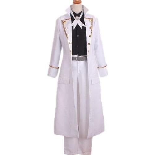K Return Of Kings Isana Yashiro Shiro White Military Uniform Cosplay Costume