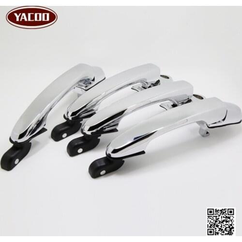 4PCS A CAR SET OUTSIDE DOOR HANDLE FOR HYUNDAI TUCSON (CHORME) 82660-2E020 82650-2E020