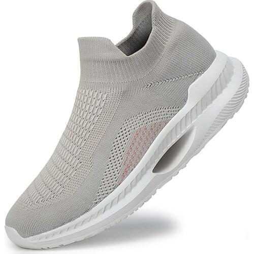 Portable Elasticity Socks Sneakers Men Women Unisex Size 35-45 Couple Running Shoes Slip-On Sport Shoes For Jogging Zapatillas