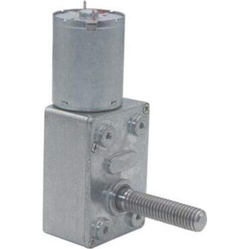 370 DC 6V 12V 24V Gear Motor 6-150RPM High Torque Gearbox Motor Electric Mini Metal Gear Reduction Motor Smart Car Motor