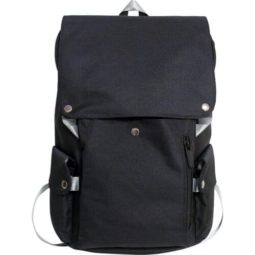 New trend of male and female student schoolbag Oxford cloth hit color backpack college student 15.6-inch computer backpack