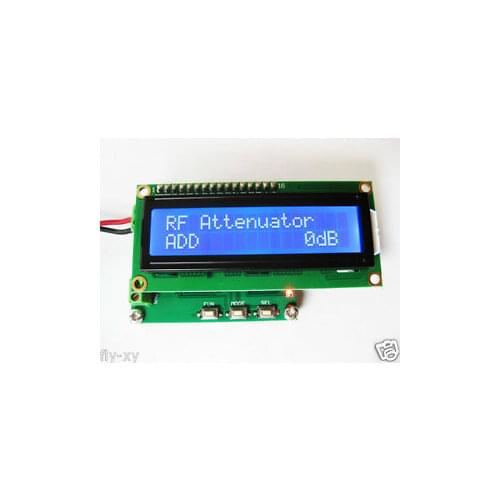 RF power meter 0-500Mhz -80 ~10 dBm + 1602 backlight LCD