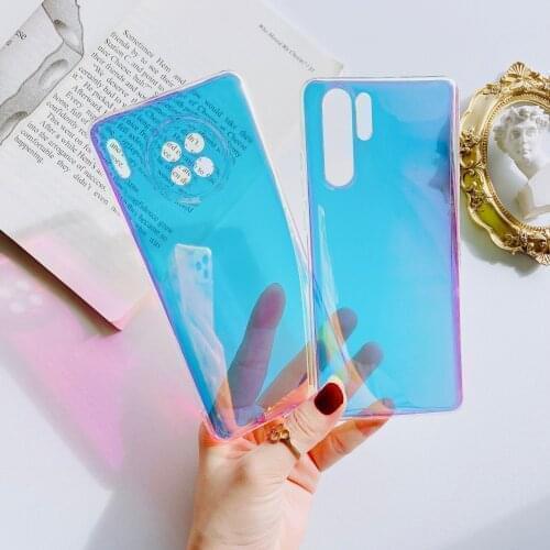 Luxury Laser Colorful Jelly Case For OPPO A9 A5 2020 A31 A91 A12 F9 A5S F7 A92S A53 F17 Pro Reno 2Z 2F ACE Cover Realme XT X2
