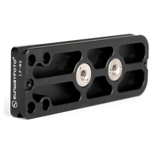 SUNWAYFOTO LF-N2 Tripod Quick Release Plate Telephoto Lens Support Lens Replacement Foot Tripod Plate Telephoto Lens Support