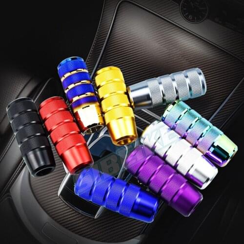 Universal Manual NEO CHROME Gear Stick Shifter 5 Speed Car Shift Knob For Most Auto Car