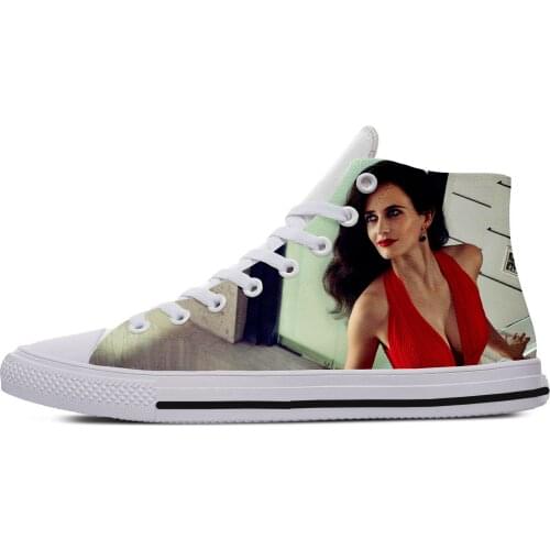 2019 hot fashion 3D Eva Green High Sneakers for men/women high quality 3D printing handiness casual shoes