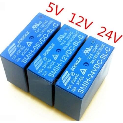 10piece) SMIH-05VDC-SL-C SMIH-12VDC-SL-C SMIH-24VDC-SL-C 5V 12V SMIH 24VD SL C 16A 8PIN A set of conversions new and original