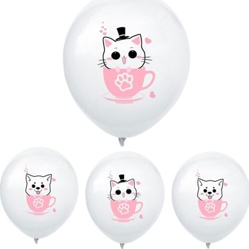 10pcs/set Cute Balloons Birthday Wedding Decoration Balloons Baby Shower Boy Girl Happy Birthday Party Inflatable Balloon