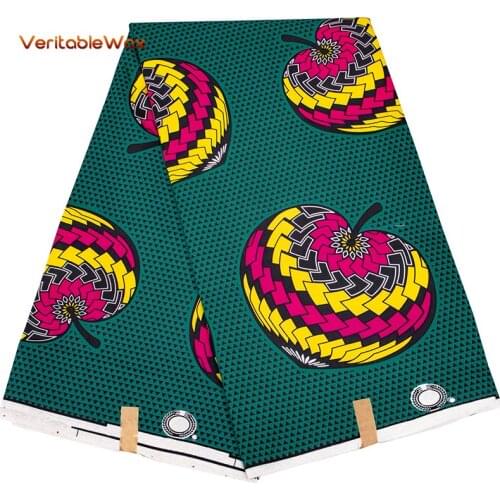 African Fabric Ankara Fashionable Real Wax African Wax Veritable For Party Pagne Africain hot Wax Veritablewax 6yards/lot fp6416
