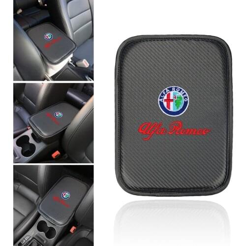 Car Center Console Arm Rest Seat Pad For alfa romeo 159 147 156 giulietta 147 159 mito Giulia Stelvio