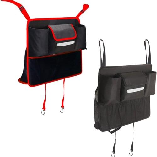 Car Seat Storage Mesh Bag Durable Multifunctional Seat Back Hanging Bag Pocket Holder