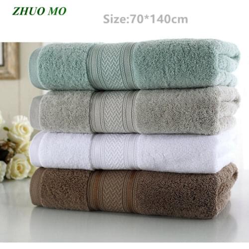 Egyptian Cotton Bath Towels Super absorbent bathroom for home Hotel 650g beach towels for adults Shower 70*140cm Terry towels