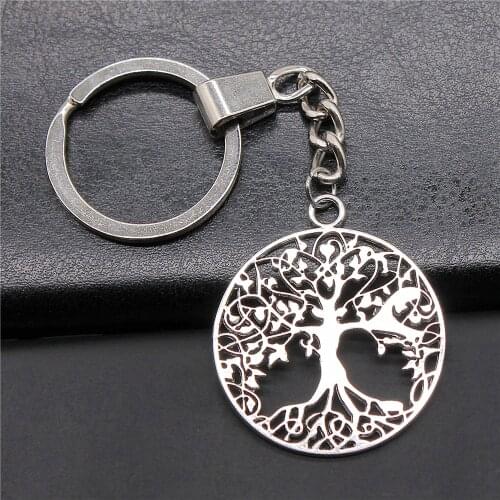 Tree Of Life Keychain Tree Of Life Key Chain Tree Of Life Keyring Gifts For Women Dropship Jewelry