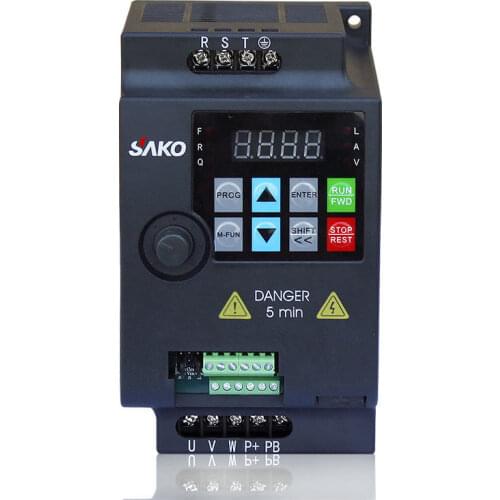 SAKO SKI780 220V 0.75KW / 1.5KW / 2.2KW 1HP micro VFD variable frequency drive,suitable for motor speed control