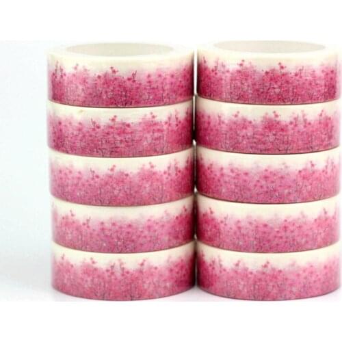 Decorative Cherry Tree Washi Tapes Japanese Paper Kawaii Scrapbooking Tools Masking Tape Christmas Photo Album Diy Stationery