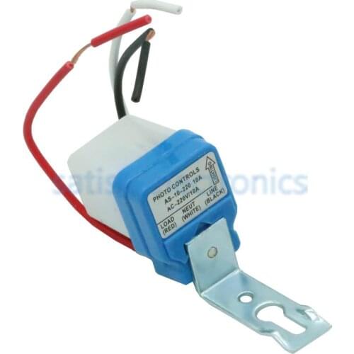 Automatic Auto On Off Street Light Switch Photo Control Sensor Switches AC 220V 10A