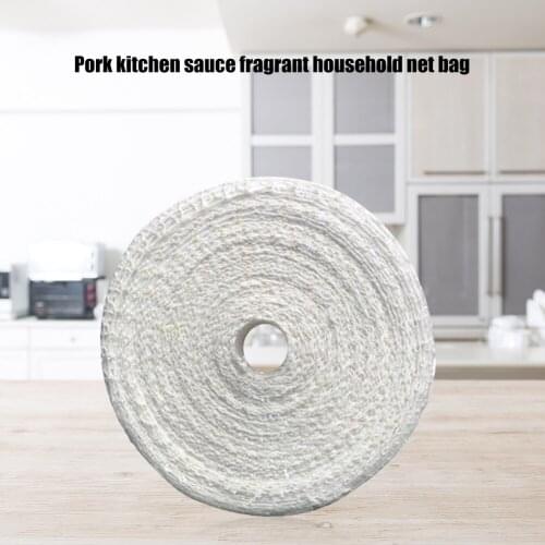 Roll Cotton Meat Netting Ham Sock Pork Net Butcher Rope Fixed Non-slip Kitchen Sauce Fragrant Household Mesh Bags