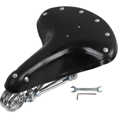 Cycling Bike Saddle Soft Bicycle Seat Cover Riding Cover Breathable Leather