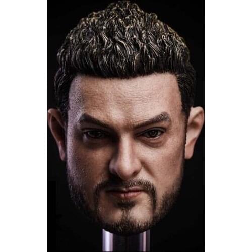 Custom 1/6 The Indian Emperor director Movie star Aamir Khan Head Carving fit 12inch Male body Model Toy