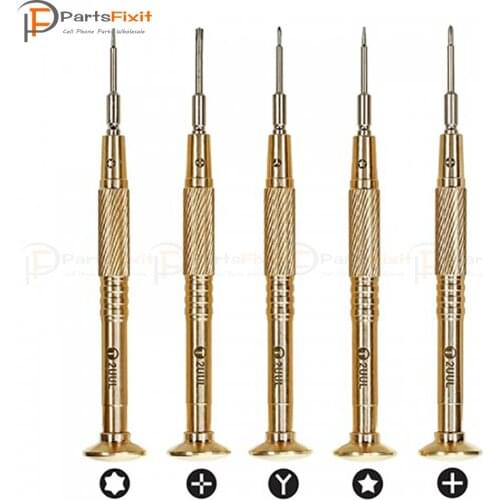 2UUL Brass Handle Heavy Weight Screwdriver for Phone Repair