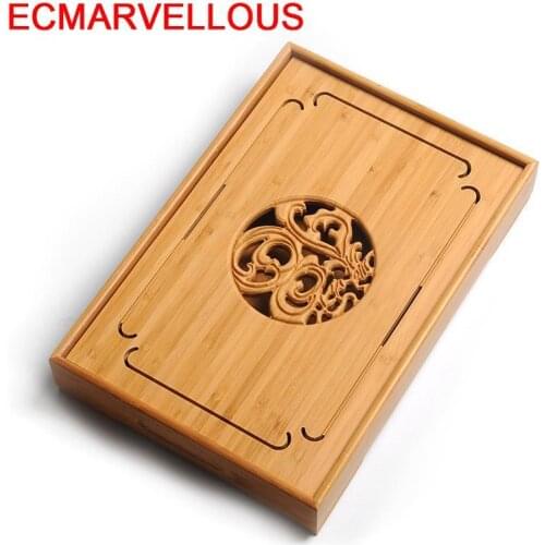 Da Portata Table Ceremony Serviertablett Board High Serving Puer Set De Te Chino Gongfu Holder Kung Fu Chinese Tea Tray