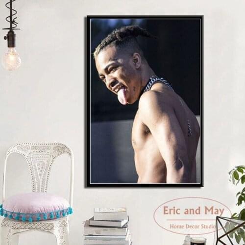 Posters And Prints Xxxtentacion Rap Hip Hop Music Star Canvas Painting Pictures On The Wall Modern Decorative Home Decor Obrazy