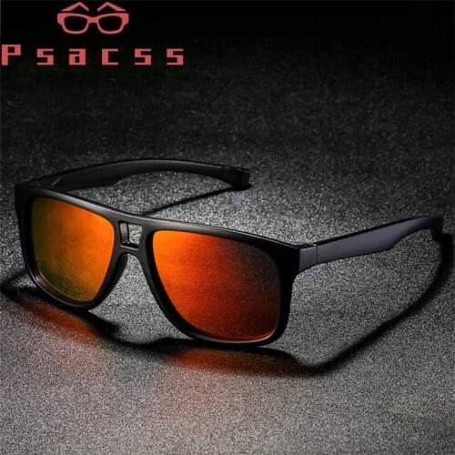 Psacss NEW Square Polarized Sunglasses Men Women Classic Fashion Brand Designer Sun Glasses For Driving Fishing Shades UV400
