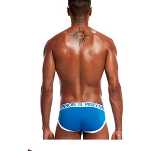 Pinky Senson Men Modal Underwear Sexy Men Briefs Breathable Male Classic Panties Underpants Mens Slip Cueca