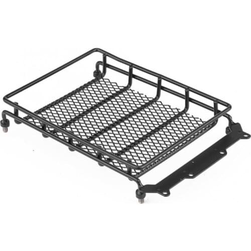 Steel Luggage Tray Roof Rack Upgrade Accessory Parts for Tamiya CC01/CR01/D90/SCX10 1/8 1/10 RC Crawler Climbing Car