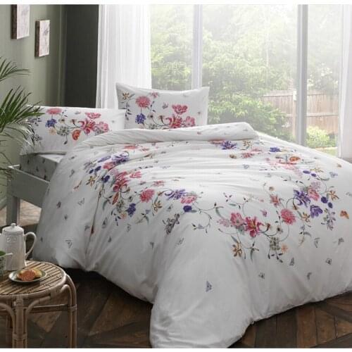 TAC TURKEY TEXTILE ONE SIZE DUVET COVER SET %100 COTTON HOME DECORATION BEDROOM TEXTILE MADONA SERIES
