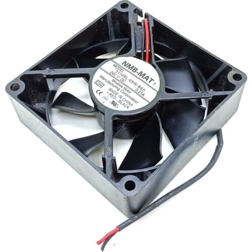 DC 24V cooling fan 80mm New For NMB 3110RL-05W-B60 8cm 8025 24V 0.21A inverter fan printer cooling fan