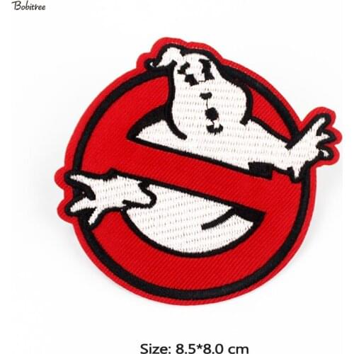 Red Size 8.5*8.0 cm Embroidered Patches Badge Cotton Fabric Appliques iron on transfers for clothing Sewing Supplies