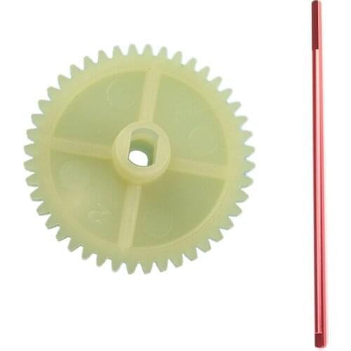 For Wltoys 144001 1/14 RC Car Spare Parts 144001-1260 Reduction Gear With 144001-1293 Central Drive Shaft