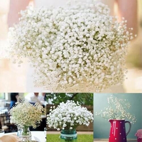 1pc 135Head Gypsophila Artificial Flower Wedding Birthday Party Festival Party Home Decoration Artificial Flower Bouquet Supplie
