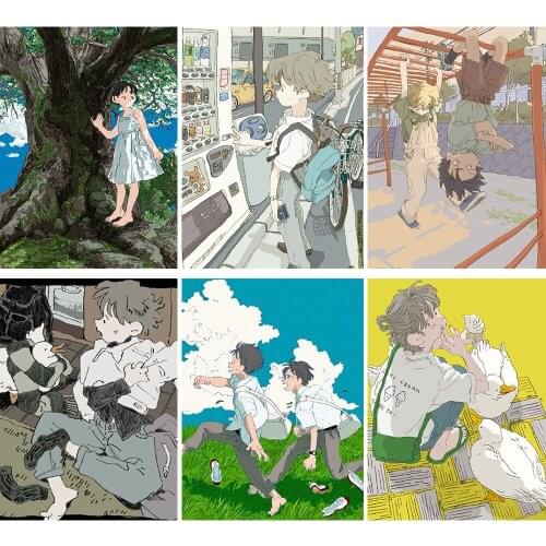 5D New Product Three-dimensional DIY Diamond Painting Cartoon Illustration Boutique Rhinestone Inlaid Embroidery Home Decoration